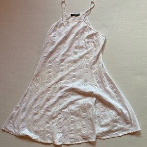 Brandy Melville White eyelet dress